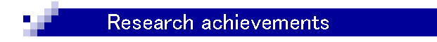 Research achievements